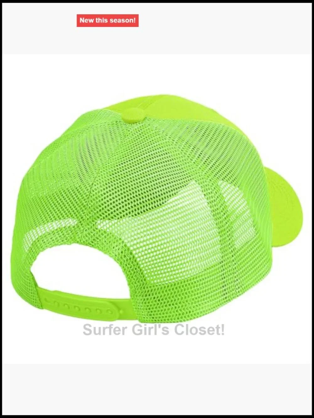 Structured 6-Panel Trucker Hat Adjustable Snapback Mesh Back Cotton Polyester